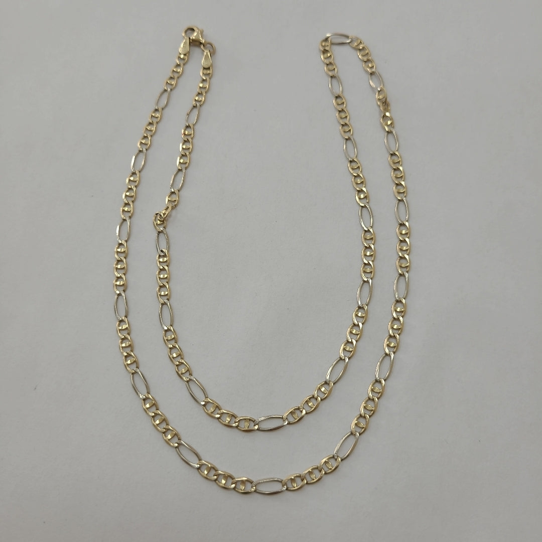 K1 7,50 GRMS 14 K ESPECIFICACIONES COMPLEMENTARIAS CADENA COMPLETA TEJIDO ESPEC (SEMINUEVO)