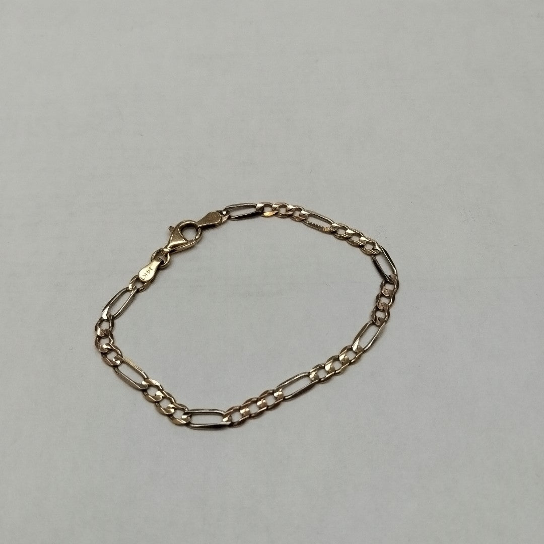 PULSERA ORO 14 K 3.8 GRMS (SEMINUEVO)