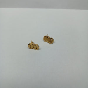 BROQUELES PAR ORO 14 K 2,00 GRMS (SEMINUEVO)