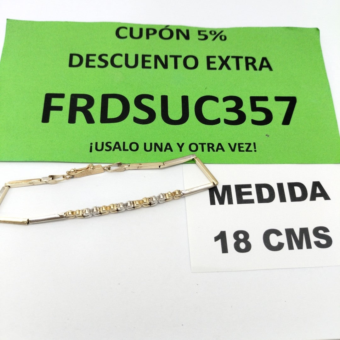 K1 6,00 GRMS 14 K ESPECIFICACIONES COMPLEMENTARIAS PULSERA (SEMINUEVO)