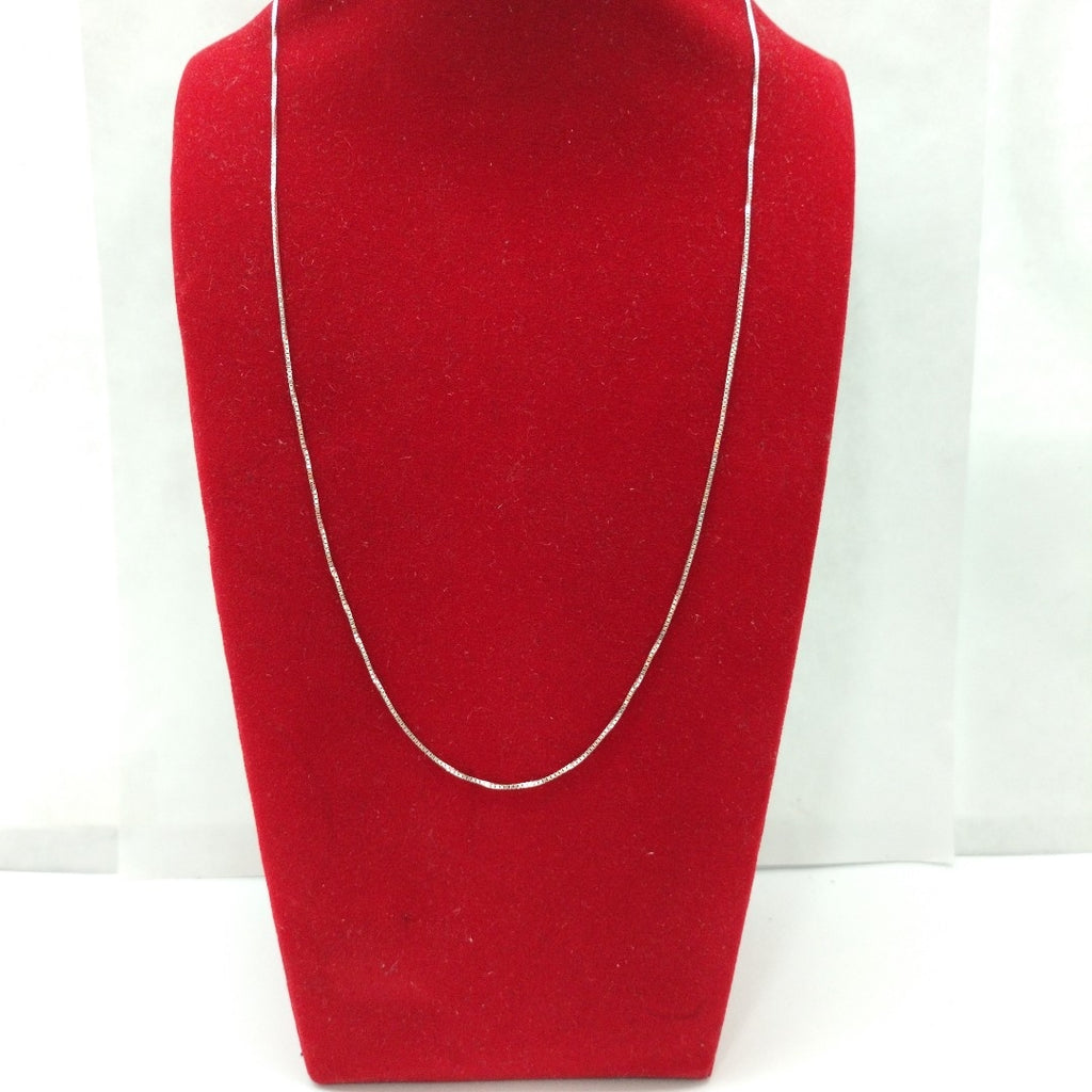 K1 1,60 GRMS 14 K ESPECIFICACIONES COMPLEMENTARIAS CADENA ORO BLANCO (SEMINUEVO)