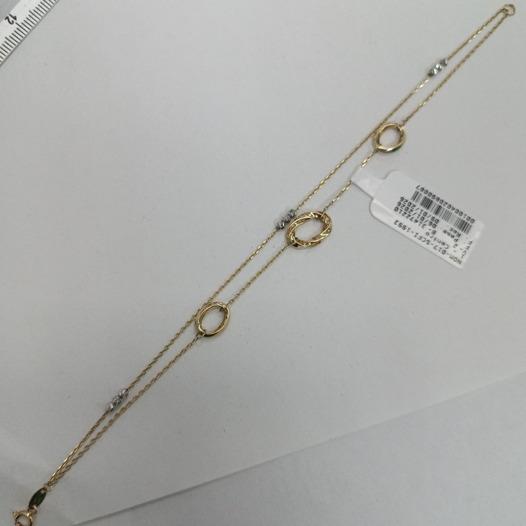 PULSERA ORO 14 K 2.9 GRMS (SEMINUEVO)