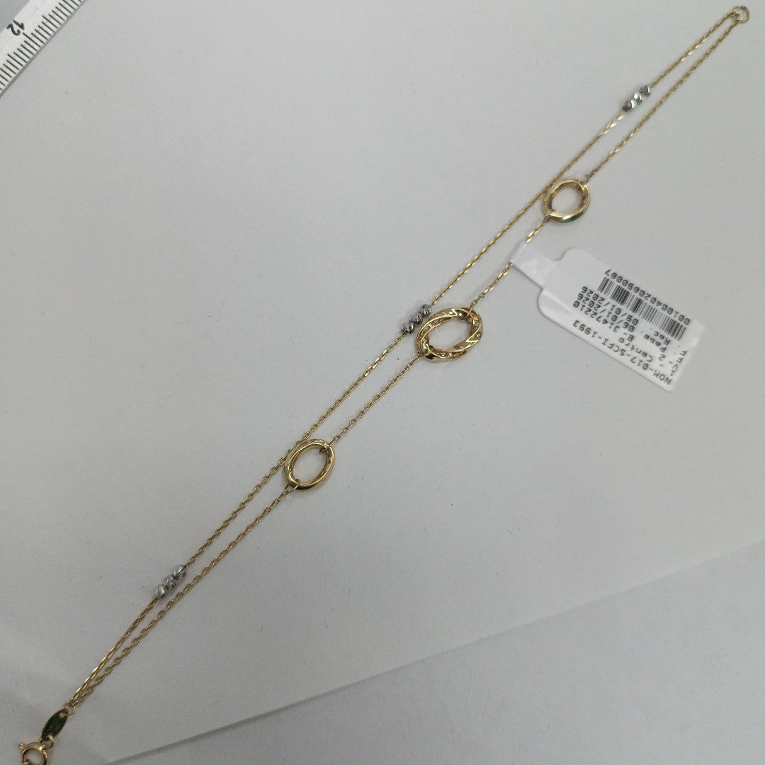 PULSERA ORO 14 K 2.9 GRMS (SEMINUEVO)