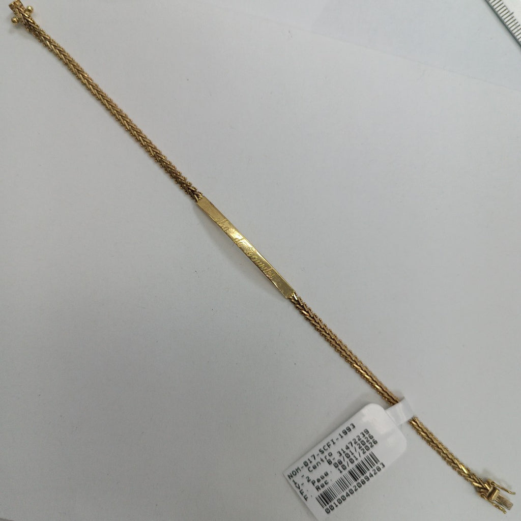 ESCLAVA ORO 18 K 7.4 GRMS (SEMINUEVO)