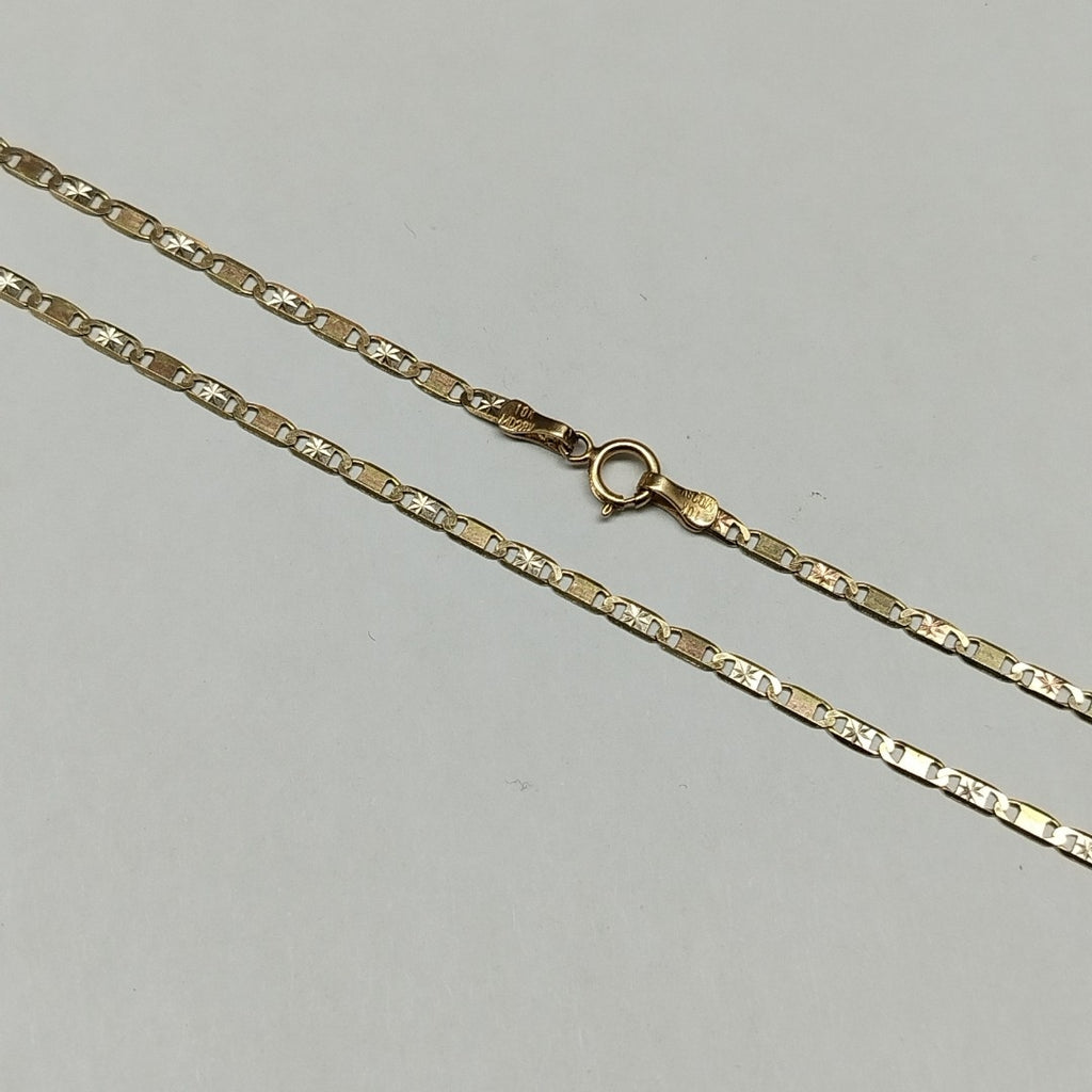 K1 2,50 GRMS 10 K ESPECIFICACIONES COMPLEMENTARIAS CADENITA 3 TONOS (SEMINUEVO)