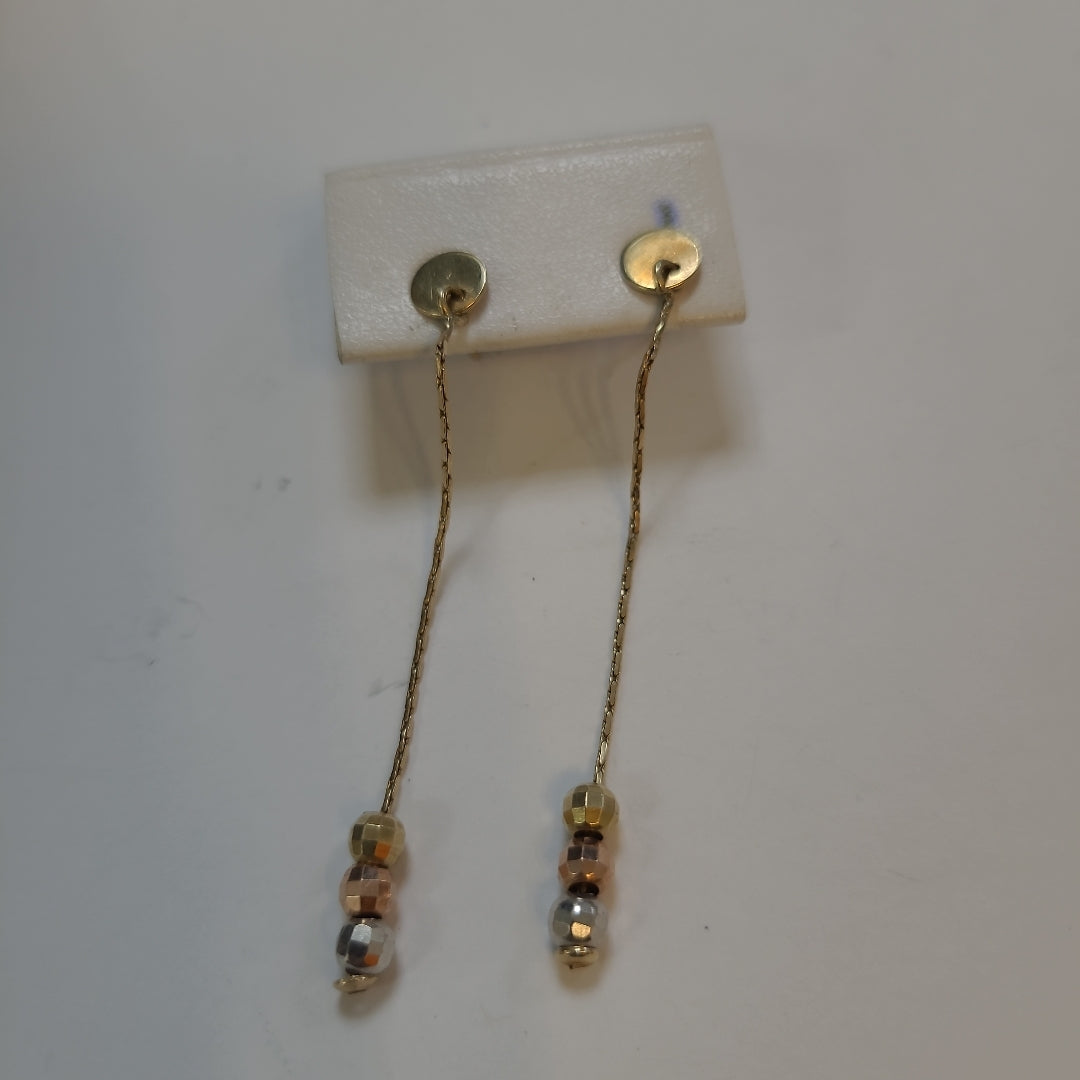 VIOLADORES PAR ORO, ORO COMBINADO 8 K 1.4 GRMS (SEMINUEVO)