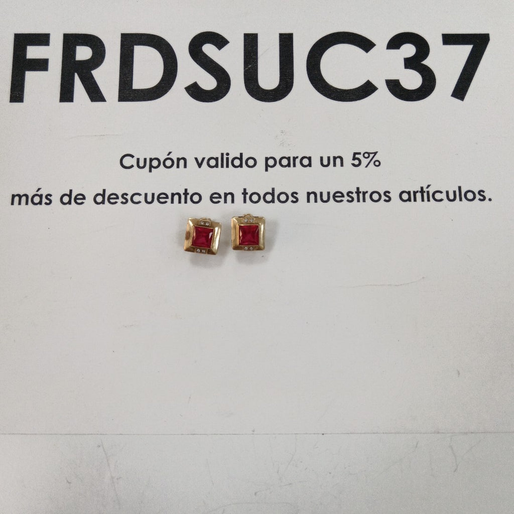 ARETES PAR ORO 8 K 5.7 GRMS (SEMINUEVO)