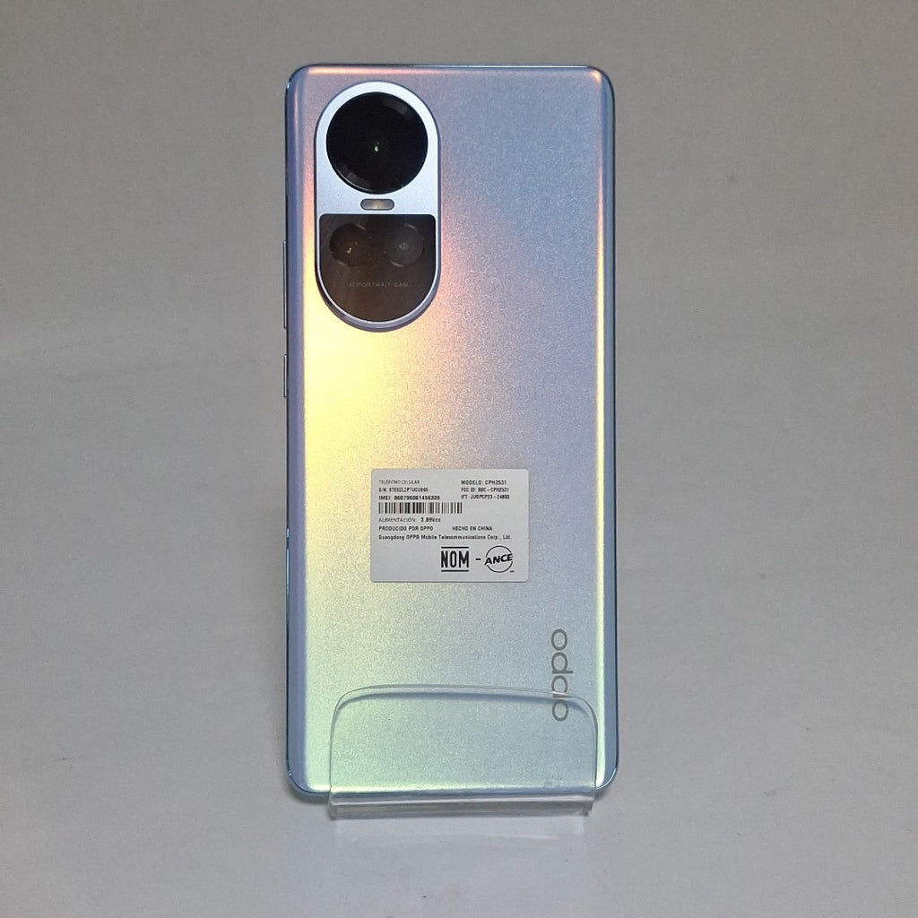CELULAR OPPO  RENO10 5G CPH2531 (2023) 256 GB 8 GB RAM (SEMINUEVO)