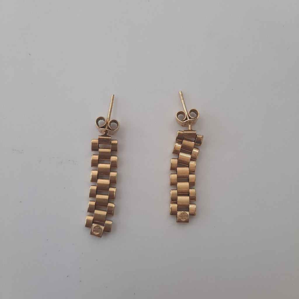 BROQUELES PAR ORO 14 K 2.5 GRMS (SEMINUEVO)