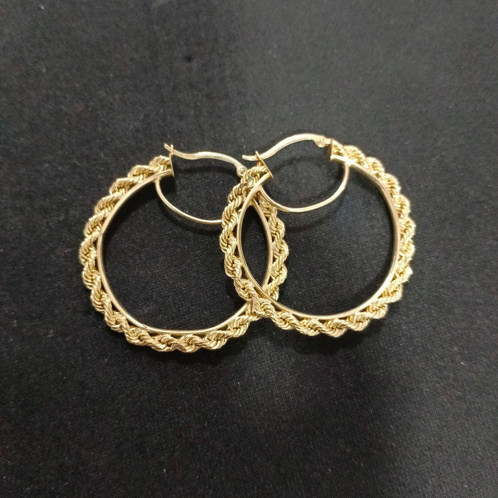 ARRACADAS PAR ORO 14 K 3,60 GRMS (SEMINUEVO)