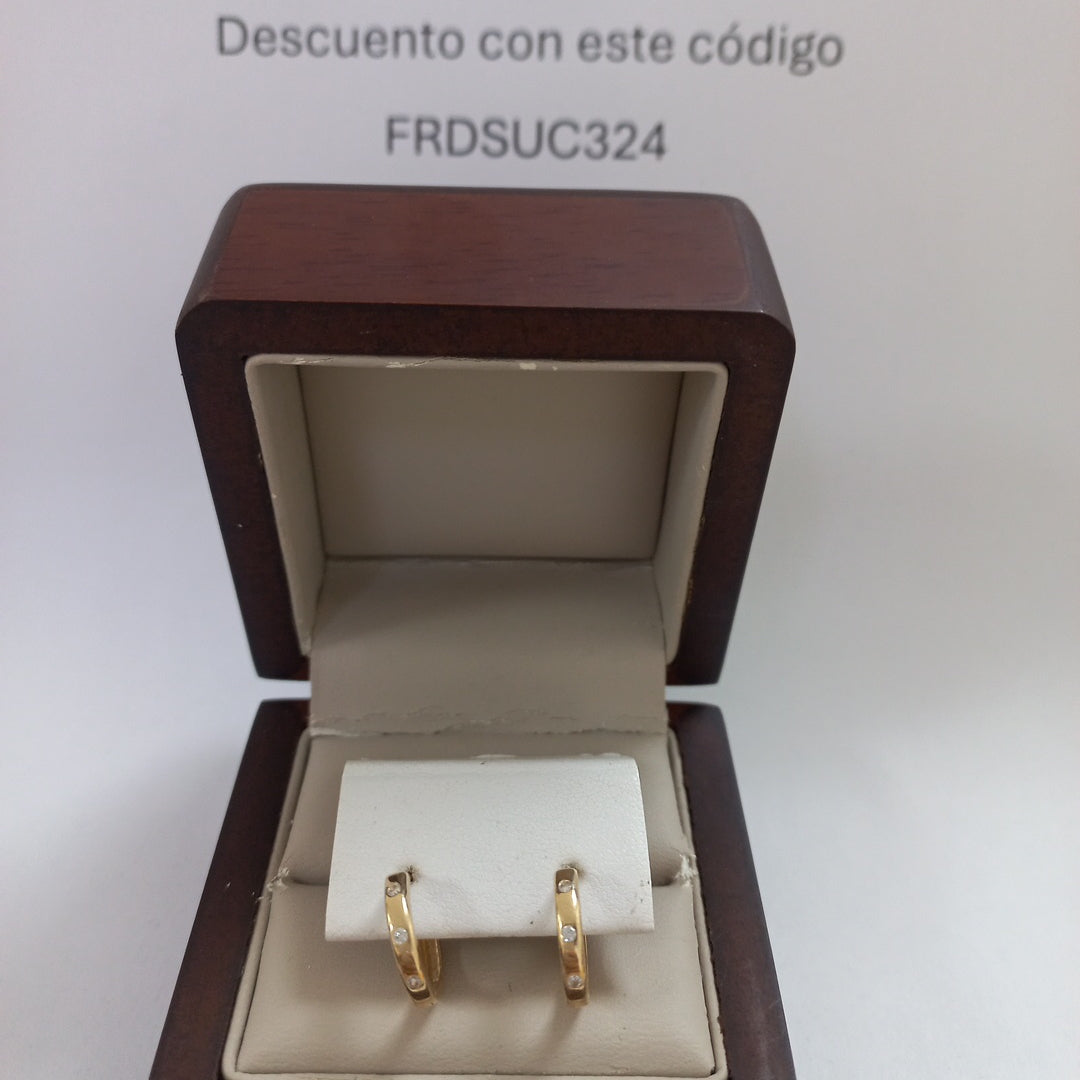 HUGGIES ORO 14K 1.4 (NUEVO)
