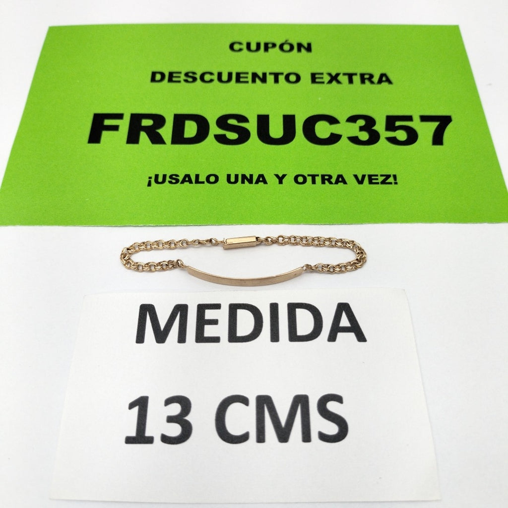 ESCLAVA ORO 10 K 2.1 GRMS (SEMINUEVO)