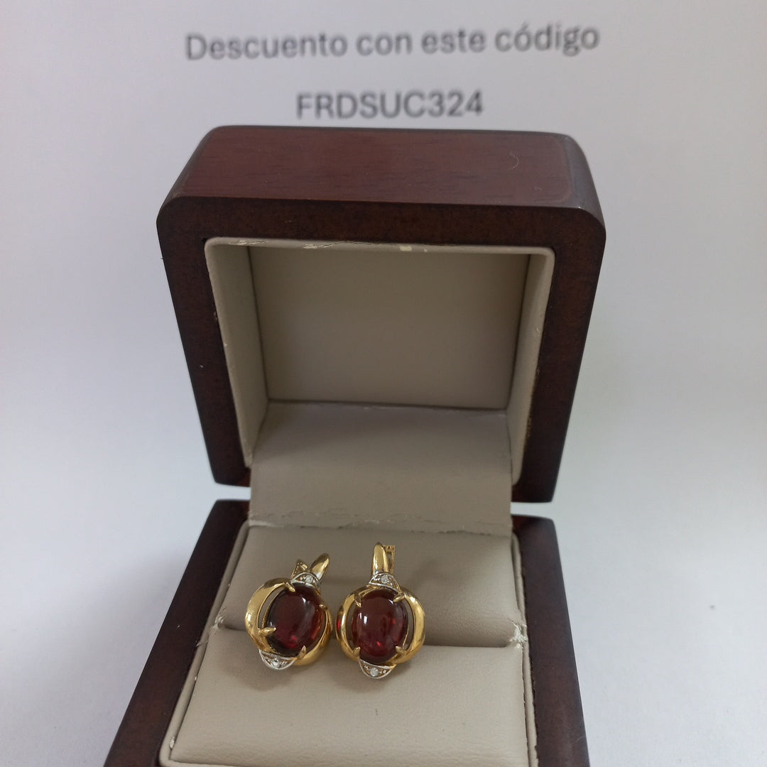 BROQUELES ORO 14K 5 (NUEVO)
