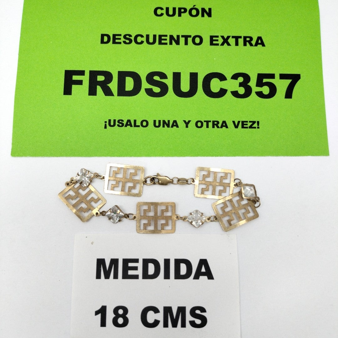 PULSERA ORO 10 K 4.8 GRMS (SEMINUEVO)