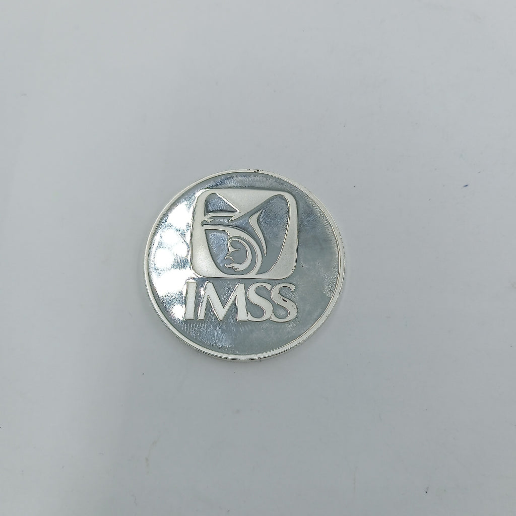 K1 31.2 GRMS PLATA .999 IDENTIFICACIÓN MEDALLA PERSONAL MATERIALES PLATA (SEMINUEVO)