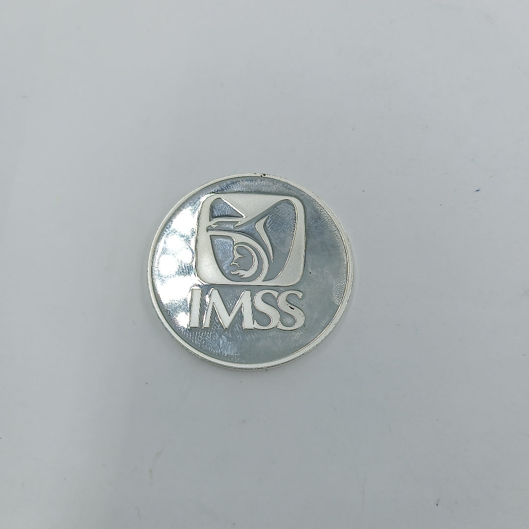 K1 31.2 GRMS PLATA .999 IDENTIFICACIÓN MEDALLA PERSONAL MATERIALES PLATA (SEMINUEVO)