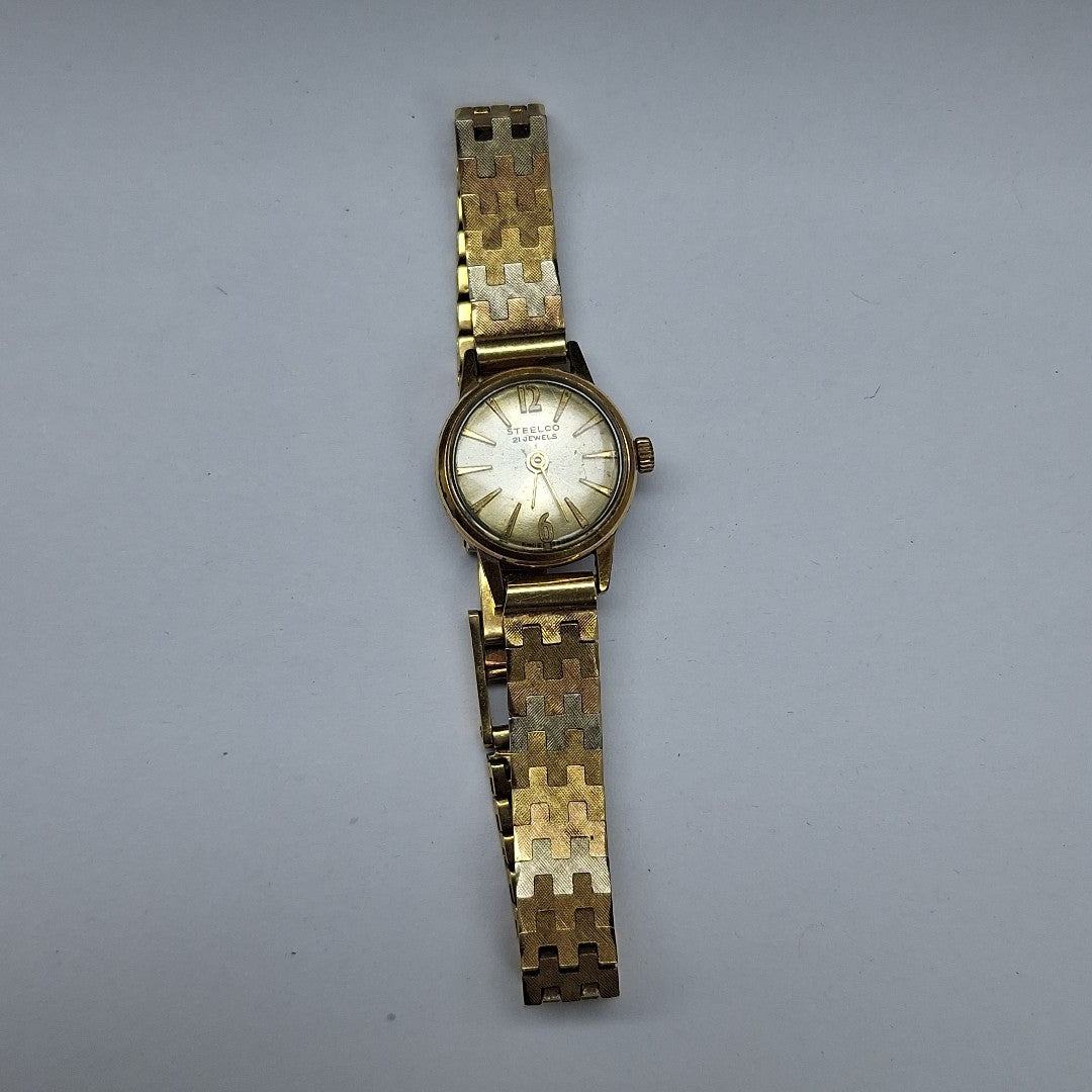 RELOJ CAJA ACERO PULSO ORO ORO 18 K 20,70 GRMS (SEMINUEVO)