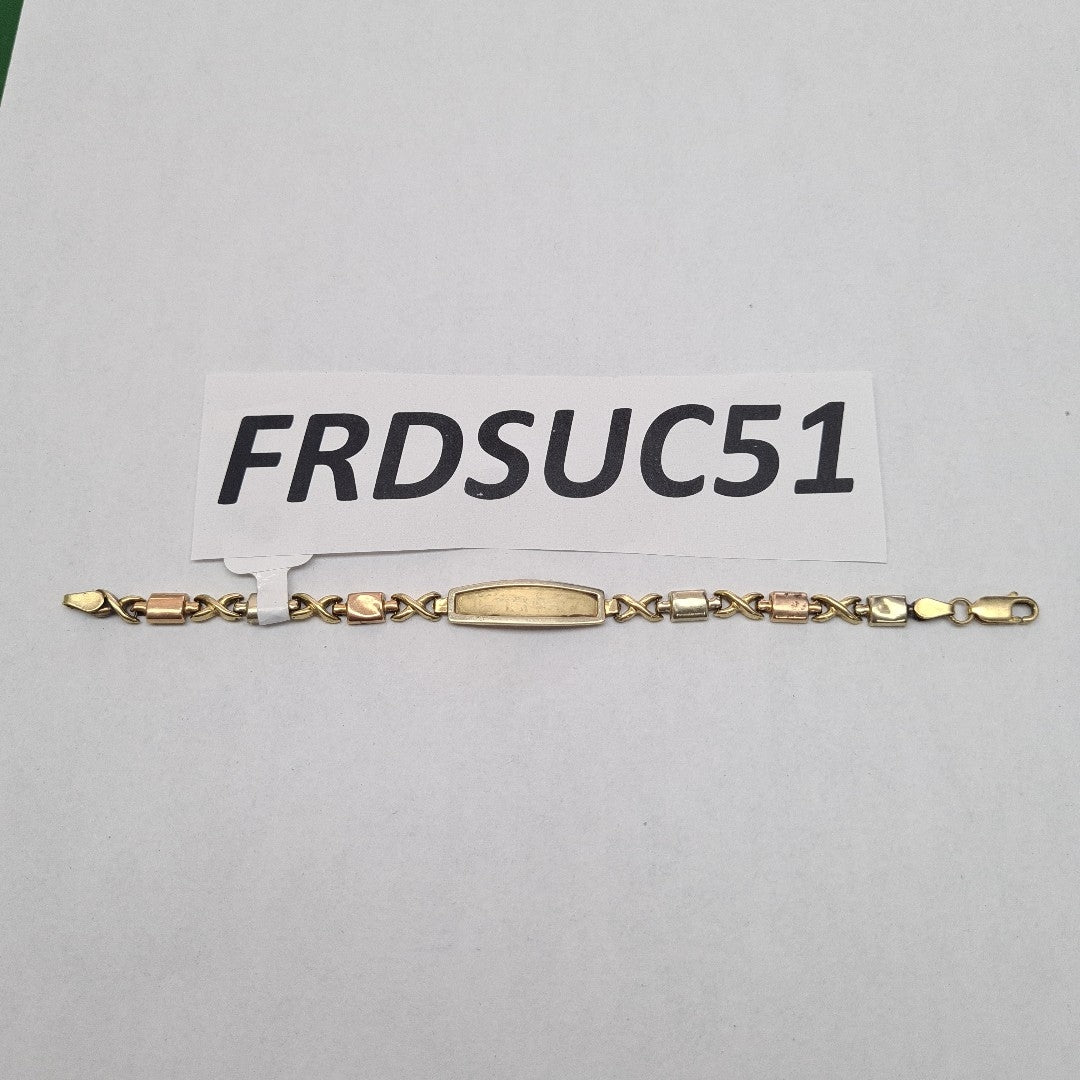 ESCLAVA ORO 14 K 5.4 GRMS (SEMINUEVO)