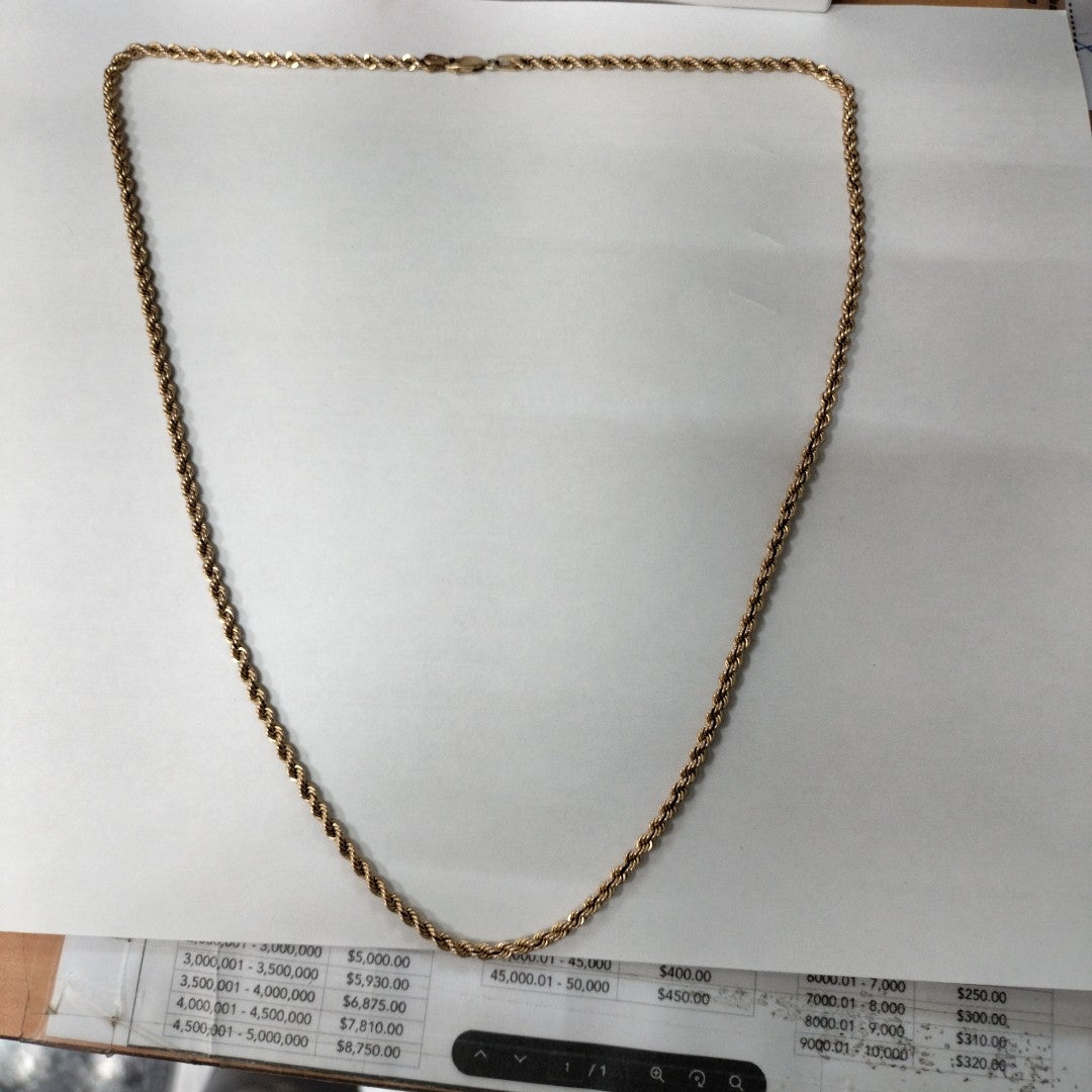 CADENA ORO 10 K 6.3 GRMS (SEMINUEVO)