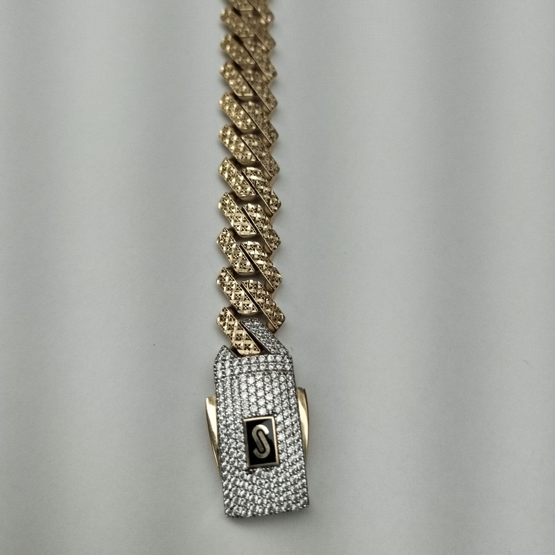 PULSERA ORO 14 K 20.6 GRMS (SEMINUEVO)