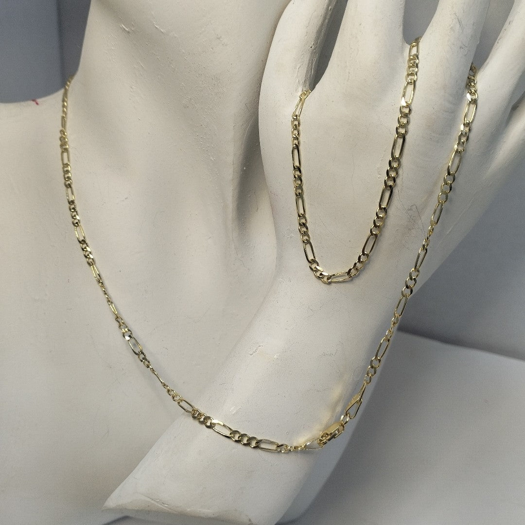 CADENA TEJIDO 3X1 5.1G 55 CM (NUEVO)