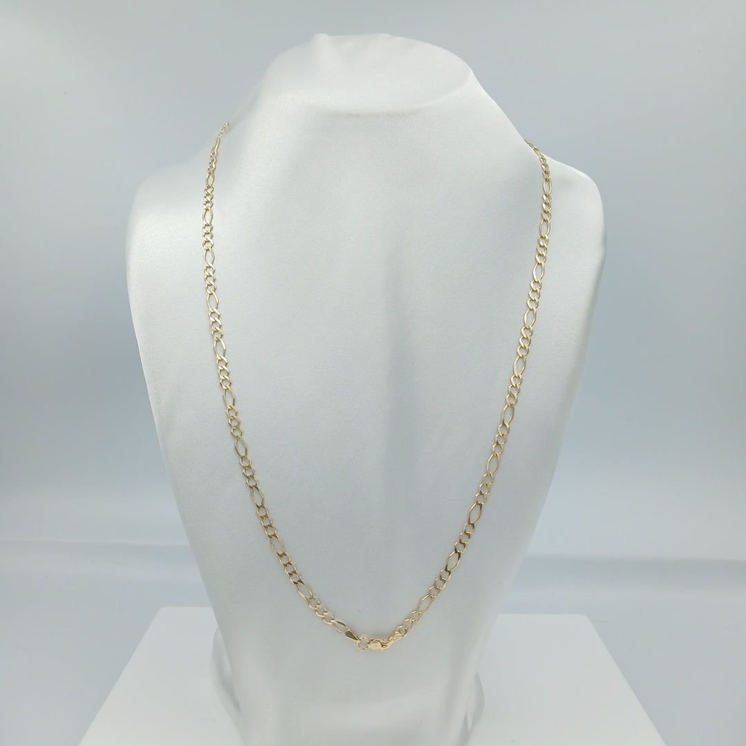 CADENA 3 X 1 8.61GR 60 CM 14K (NUEVO)