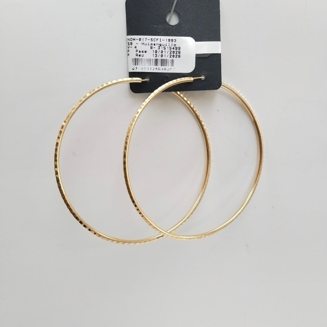 ARRACADAS PAR ORO 14 K 5,80 GRMS (SEMINUEVO)