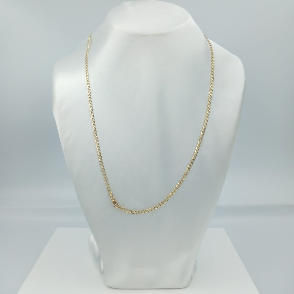 CADENA BARBADO 5.31GR 55 CM 14K (NUEVO)