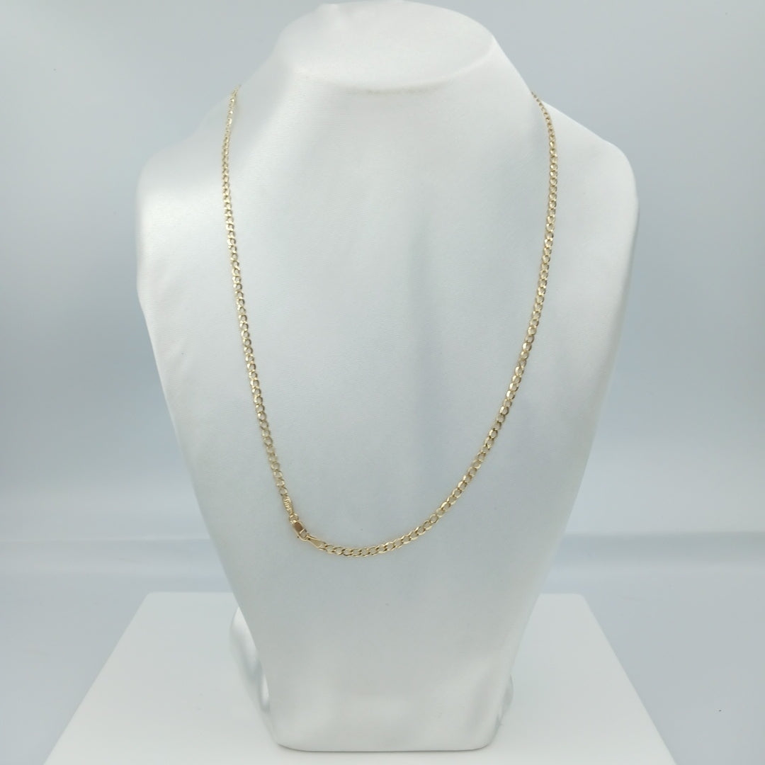 CADENA BARBADO 5.31GR 55 CM 14K (NUEVO)