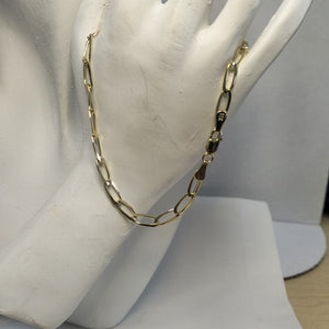 PULSERA TEJIDO ESLABONES 4.6G 21 CM (NUEVO)