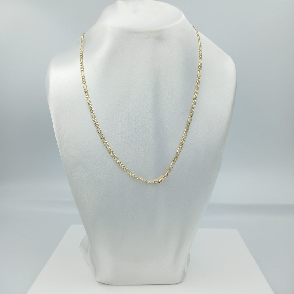 CADENA 3 X 1 7.41GR 50 CM 14K (NUEVO)