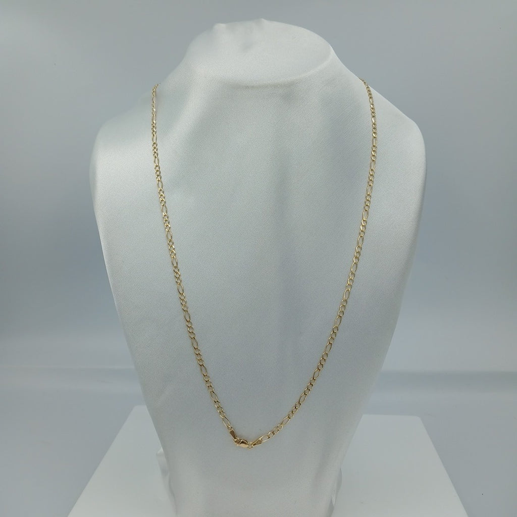 CADENA 3 X 1 5.21GR 60 CM 14K (NUEVO)