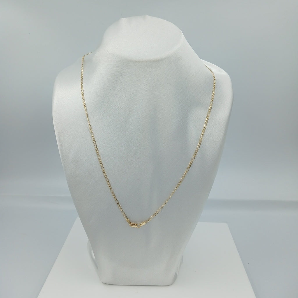 CADENA 3 X 1 3.81GR 55 CM 14K (NUEVO)