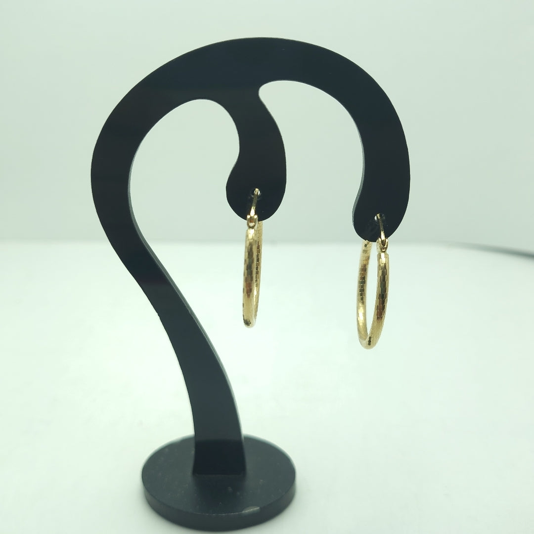 ARRACADAS PAR ORO 14 K 2,50 GRMS (SEMINUEVO)