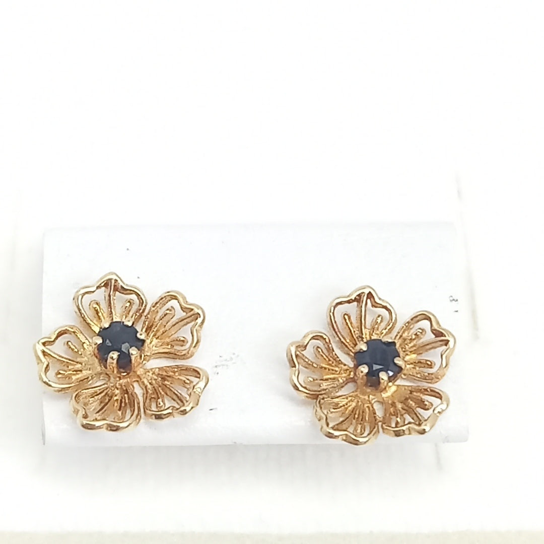 ARETES PAR ORO 14 K 2,00 GRMS (SEMINUEVO)