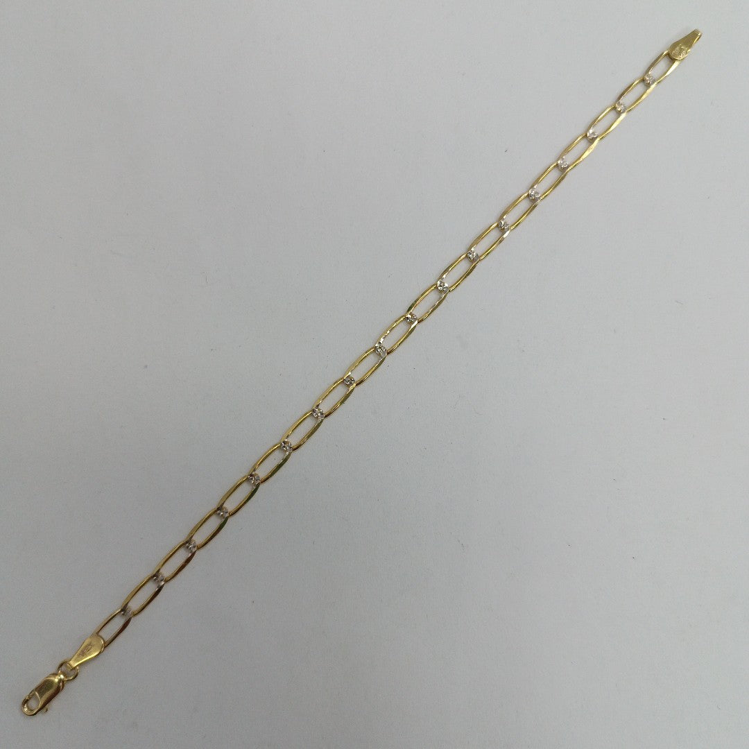 PULSERA TEJIDO ESLABONES 3.9G 18 CM (NUEVO)