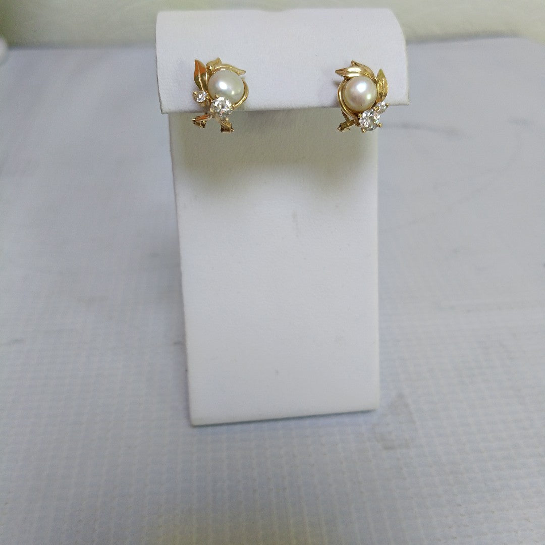 ARETES PAR ORO 10 K 3.7 GRMS (SEMINUEVO)