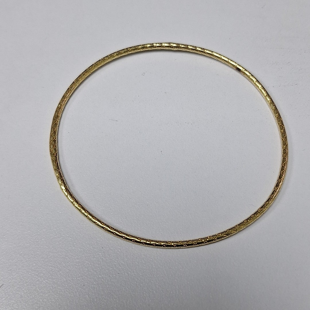 PULSERA RIGIDA ORO 14 K 1.4 GRMS (SEMINUEVO)