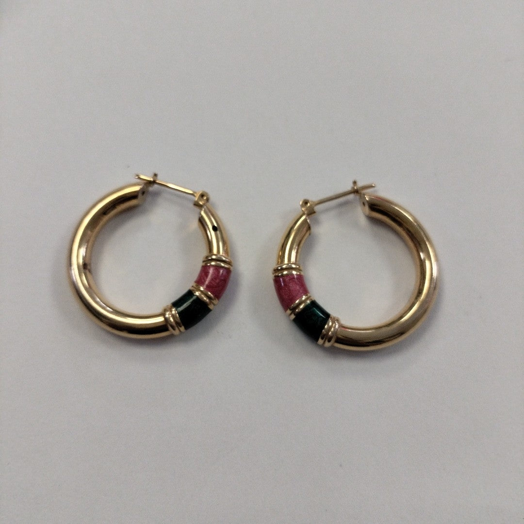 ARRACADAS PAR ORO 14 K 7,60 GRMS (SEMINUEVO)