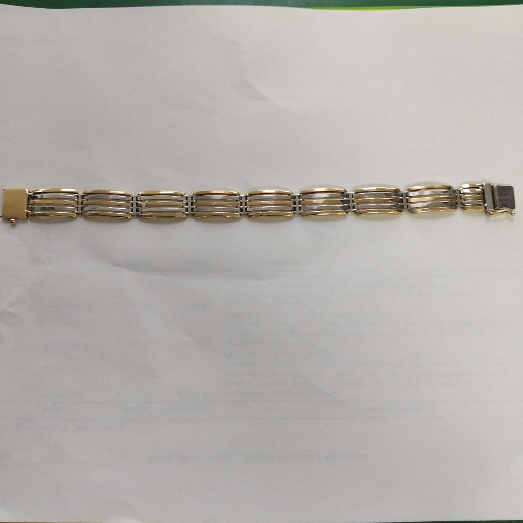 PULSERA ORO,ORO COMBINADO 14 K 18,50 GRMS (SEMINUEVO)