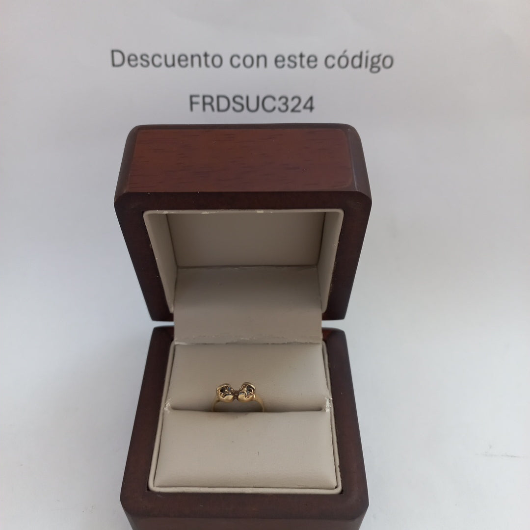 ANILLITO ORO 14 K 1.5 GRMS (SEMINUEVO)
