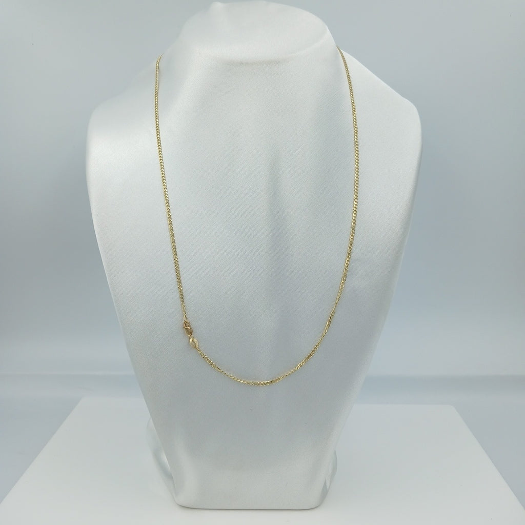 CADENA BARBADO 4.5GR 55 CM 14K (NUEVO)