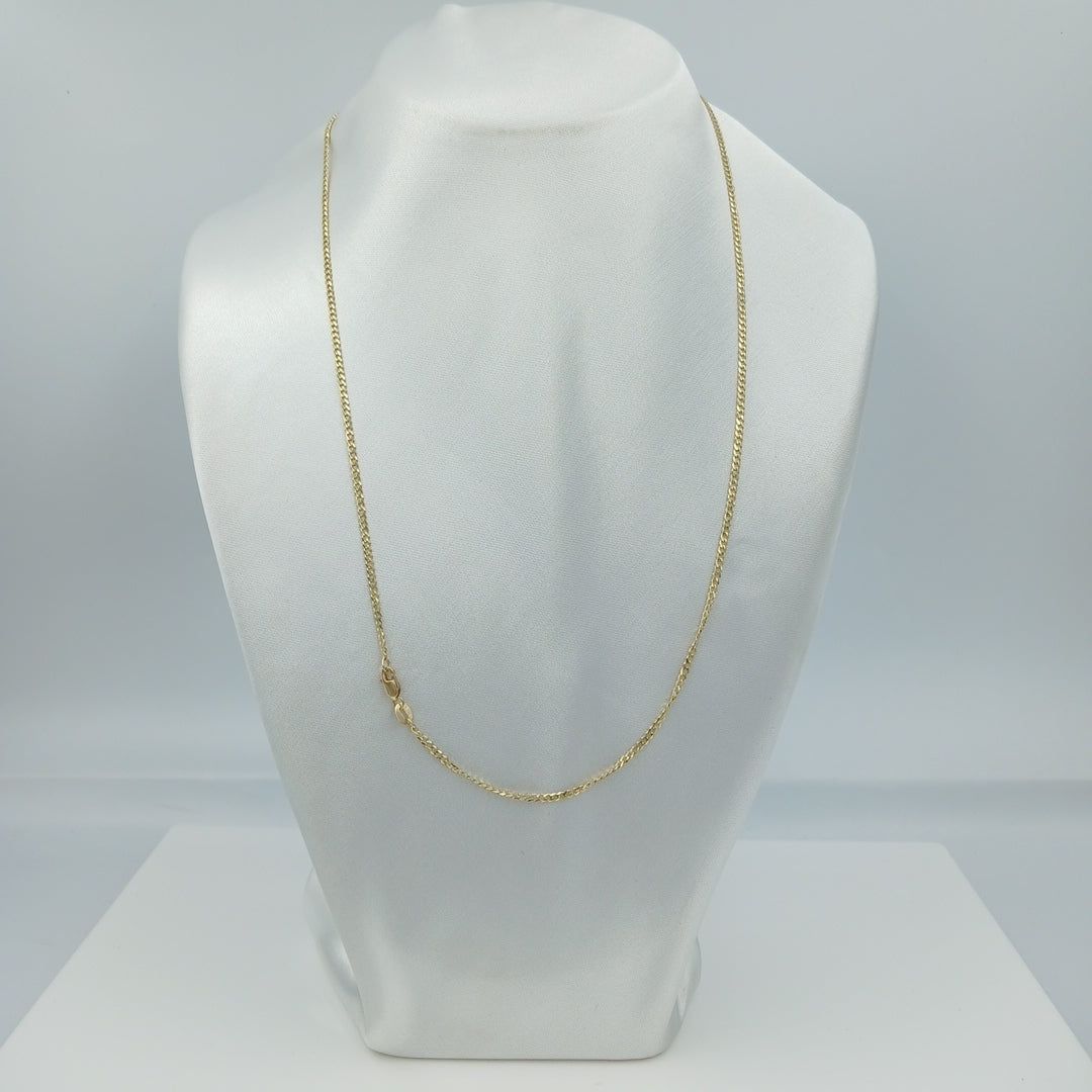 CADENA BARBADO 4.5GR 55 CM 14K (NUEVO)