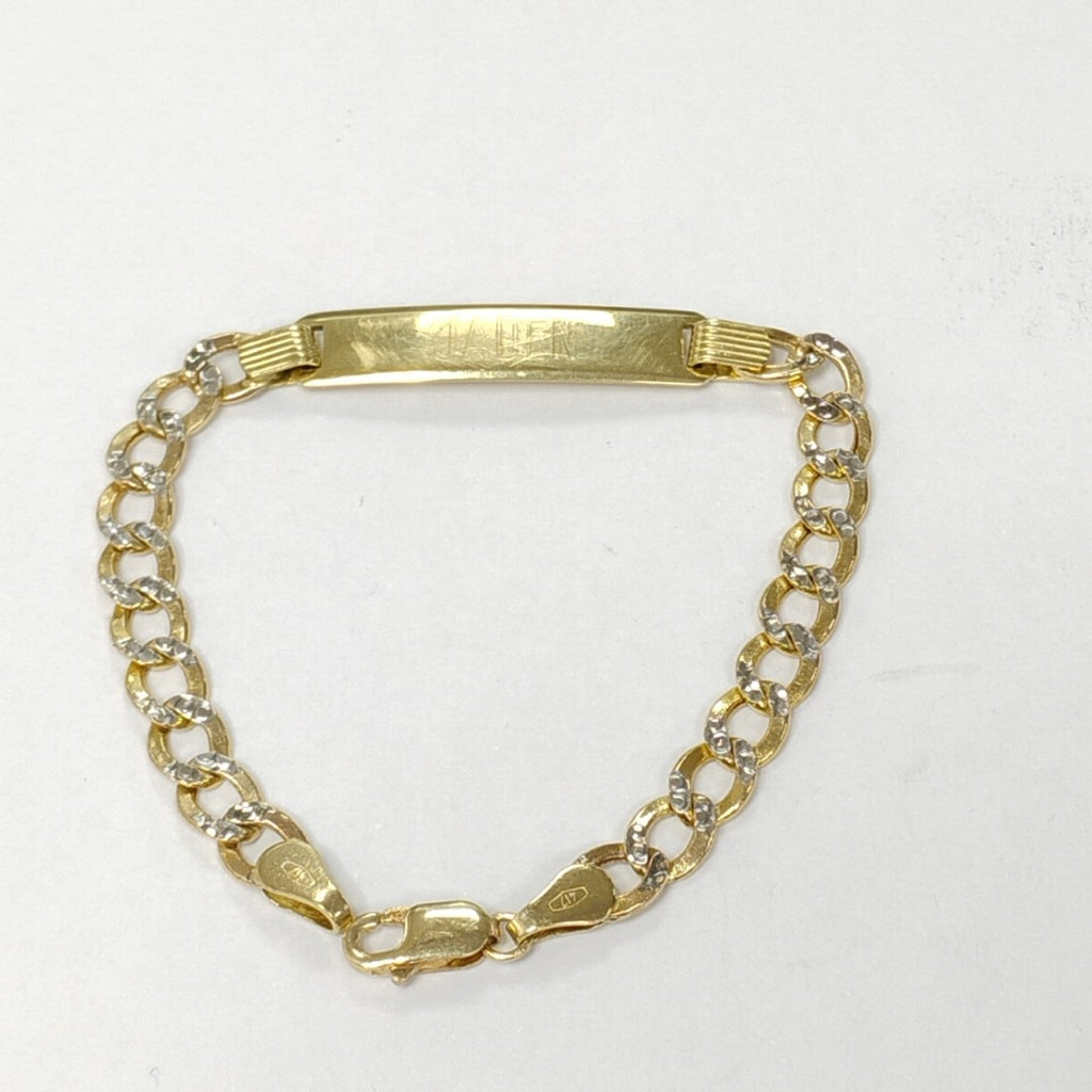 ESCLAVA ORO 10 K 3.8 GRMS (SEMINUEVO)