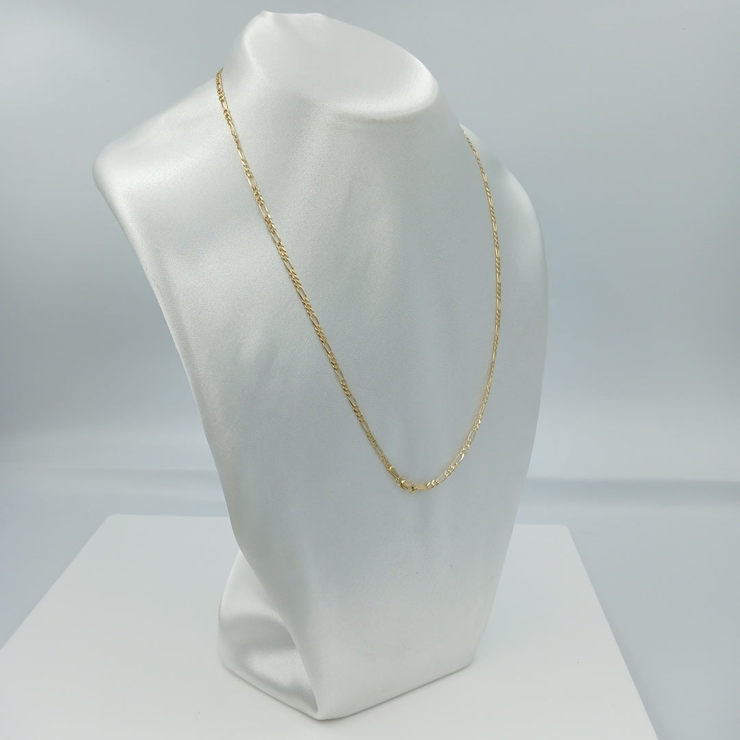 CADENA 3 X 1 4.91GR 50 CM 14K (NUEVO)