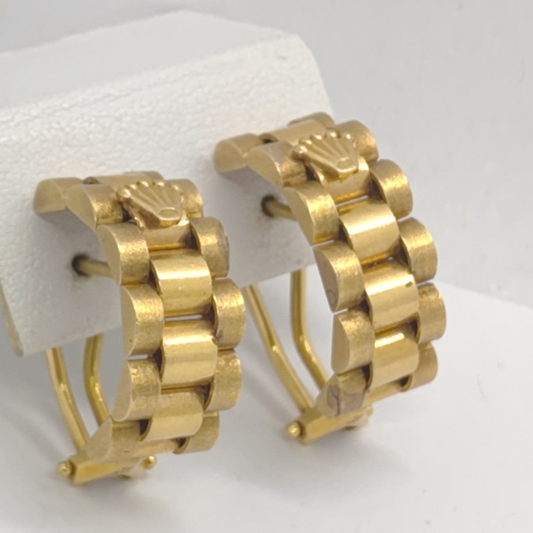 ARETES PAR ORO 18 K 13.7 GRMS (SEMINUEVO)