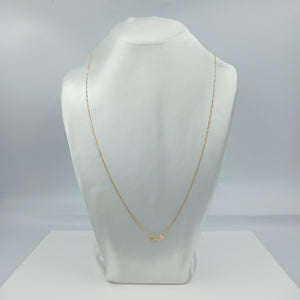 CADENA 3 X 1 1.7GR 60 CM 14K (NUEVO)