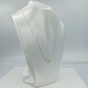 CADENA TEJIDO MARINERO 1.91GR 55 CM 14K (NUEVO)