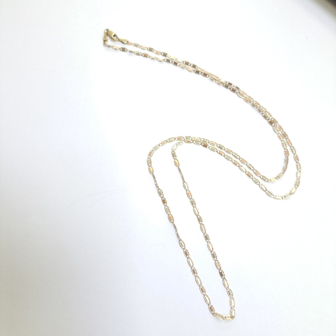 CADENA ORO 14 K 2,50 GRMS (SEMINUEVO)