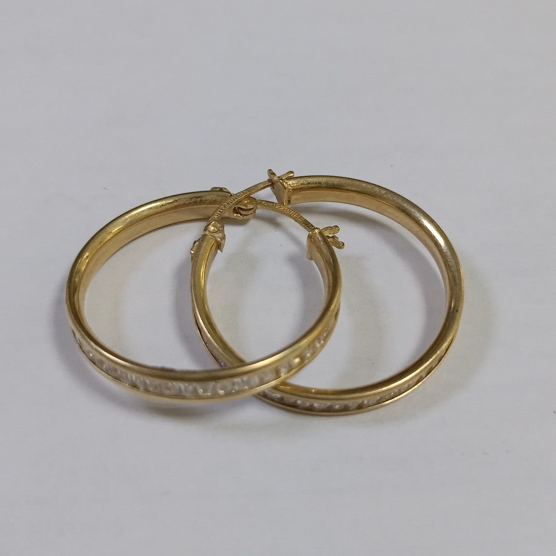 ARRACADAS PAR ORO 10 K 3.3 GRMS (SEMINUEVO)